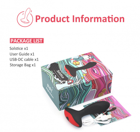 Массажер простаты Solstice Magic Motion Массажер простаты Solstice Magic Motion