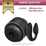 New! We-Vibe Sync 2 + ARCwave Voy - интерактивный вибратор для пар - Черный New! We-Vibe Sync 2 + ARCwave Voy - интерактивный вибратор для пар - Черный