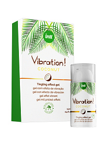 INTT Vibration! (Coconut) - съедобный жидкий вибратор (Vegan Line), 15 мл INTT Vibration! (Coconut) - съедобный жидкий вибратор (Vegan Line), 15 мл