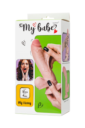 My Babe My Honey (L 18 D 4) - фаллоимитатор с подвижной кожей