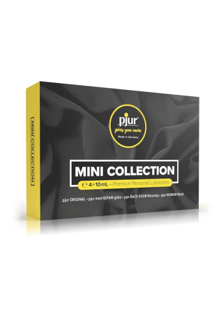 Набор Pjur Mini Collection - 4 смазки по 10 мл (на водной и силиконовой основе) Набор Pjur Mini Collection - 4 смазки по 10 мл (на водной и силиконовой основе)