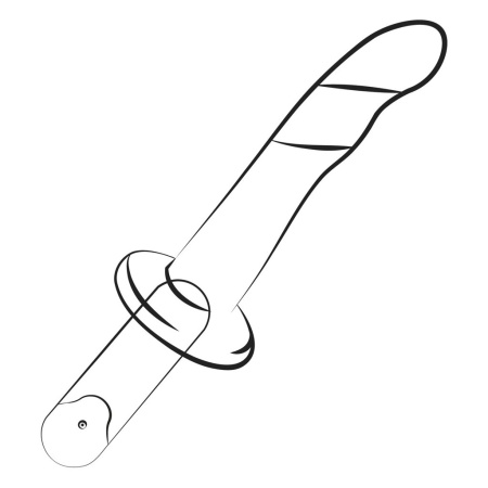 Romp Dizi - фаллоимитатор с присоской (Large)