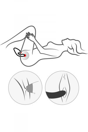 Tina Kistoy - 2в1 - вибратор с нагревом + вакуумный стимулятор