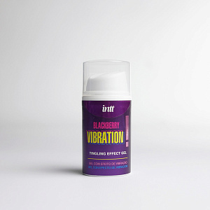 INTT Vibration! (Ежевика) - съедобный жидкий вибратор, 15 мл