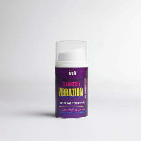 INTT Vibration! (Ежевика) - съедобный жидкий вибратор, 15 мл