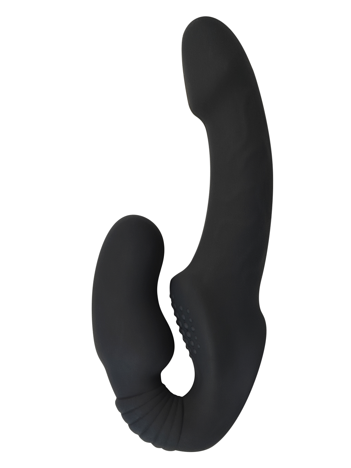 Безремневой страпон Devi с вибрацией и пультом ДУ