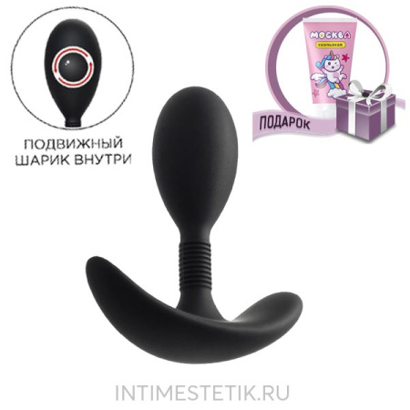 Анальная пробка A-Toys by Toyfa TORD со шариком-утяжелителем