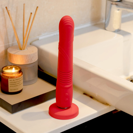 Lovense Gravity - фрикционный фаллоимитатор с мобильным управлением и вибрацией