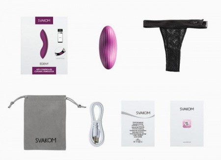 Вибратор Edeny SVAKOM с мобильным приложением Вибратор Edeny SVAKOM с мобильным приложением