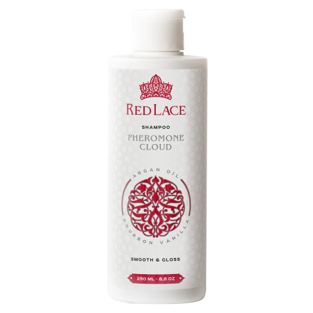 Шампунь с феромонами для женщин Red Lace Pheromone Cloud Бурбонская Ваниль & Аргановое Масло, 250 мл