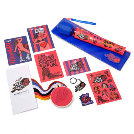 LE WAND 2022 KELLY MALKA EDITION - (лимитированная люкс-серия) мощный вибратор с насадкой