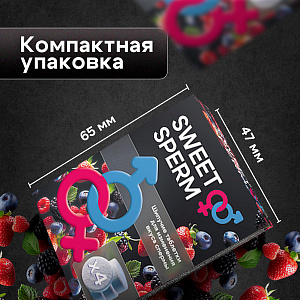 SWEET SPERM - шипучие таблетки для улучшения вкуса спермы, 4 шт. SWEET SPERM - шипучие таблетки для улучшения вкуса спермы, 4 шт.