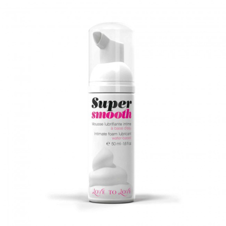 Нежнейший лубрикант-пенка SUPER SMOOTH - MOUSSE LUBRIFIANTE, 50 мл