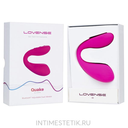 LOVENSE QUAKE (DOLCE) - вибратор для двойной стимуляции с приложением