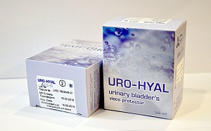 Уро-гиал (URO-HYAL) вязкоэластичный протектор слизистой мочевого пузыря Уро-гиал (URO-HYAL) вязкоэластичный протектор слизистой мочевого пузыря