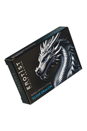 Капсулы Erotist SILVER DRAGON для усиления эрекции, 10 капсул