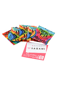 Презервативы SAGAMI MIRACLE FIT анатомической формы Презервативы SAGAMI MIRACLE FIT анатомической формы