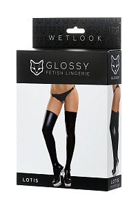 Чулки GLOSSY из материала wetlook Чулки GLOSSY из материала wetlook