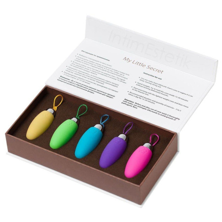 Влагалищные конусы My Little Secret Фаза 1+ для мышц тазового дна (МЯТАЯ УПАКОВКА)