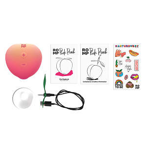 Romp Pink Peach — вакуумный стимулятор в виде персика