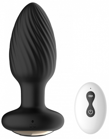 Ротационная анальная пробка Secwell с вибрацией