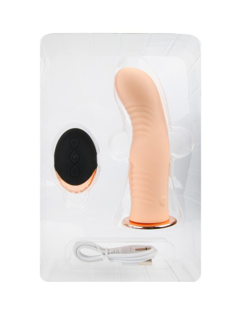 EROKEY - страпон с вибрацией на регулируемых креплениях