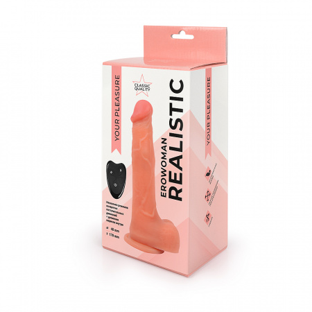 Реалистик Erowoman Realistic с движущимися шариками и возвратно-поступательными движениями