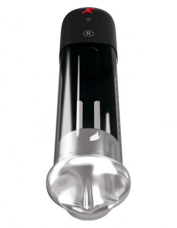 PDX ELITE Blowjob Power - 2в1 - автоматическая вакуумная помпа + мастурбатор с имитацией минета