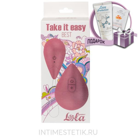 Виброяйцо с пультом управления TAKE IT EASY BEST