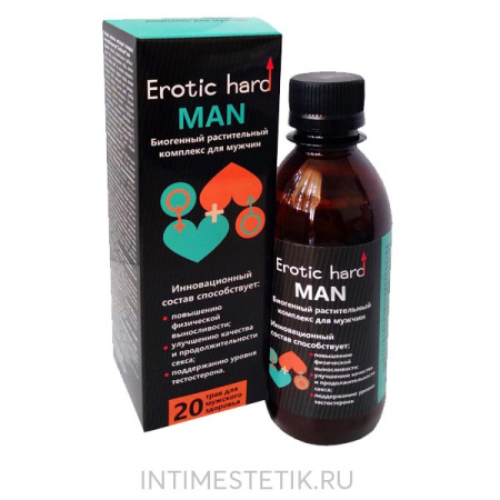 БАД для мужчин «Erotic hard MAN» для усиления эрекции