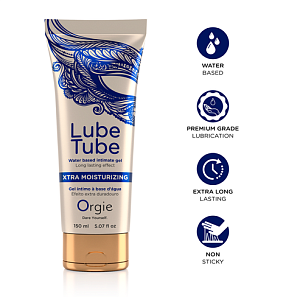 Orgie Lube Tube Xtra Moisturizing - смазка на водной основе, 150 мл