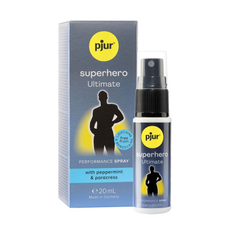 Спрей-пролонгатор Pjur Superhero Ultimate Spray с пантенолом, 20 мл
