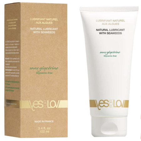 Смазка без глицерина YESforLOV WITH SEAWEEDS (с водорослями), 100 мл