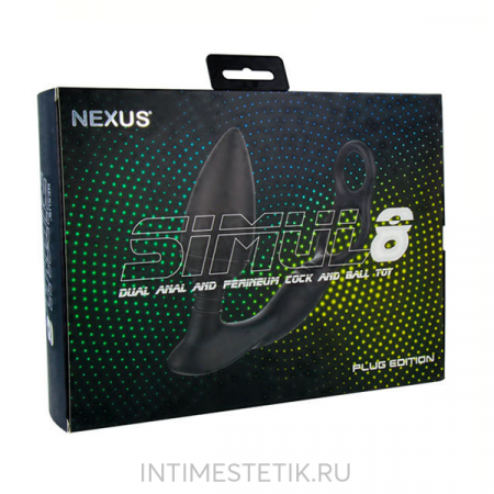 Пробка с вибрацией NEXUS SIMUL8 Plug Edition