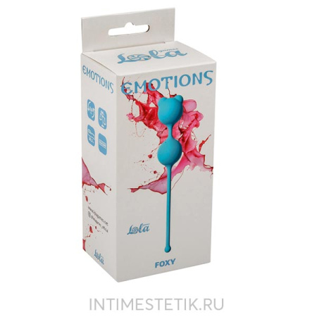 EMOTIONS FOXY - вагинальные шарики для тренировки Кегеля