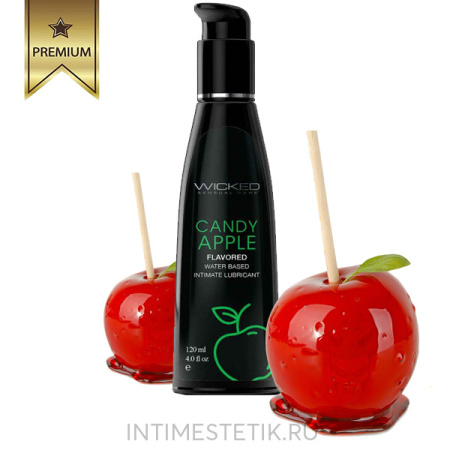 Оральная смазка Wicked CANDY APPLE (Карамельное Яблоко)