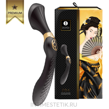 Гибкий массажер-ванд ZOA Shunga с мощным вибратором