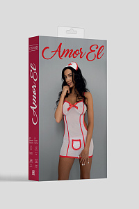 Эротический игровой костюм "Сексуальная медсестричка" Amor El