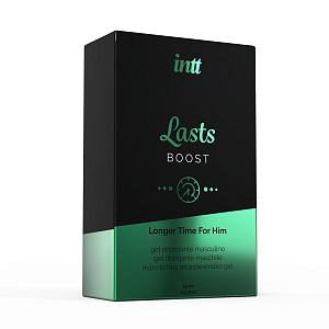 Гель-пролонгатор INTT Lasts (продлевающий эрекцию), 15 мл Гель-пролонгатор INTT Lasts (продлевающий эрекцию), 15 мл