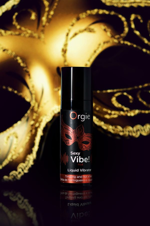 Жидкий вибратор ORGIE Sexy Vibe Hot с эффектом тепла и вибрации, 15 мл Жидкий вибратор ORGIE Sexy Vibe Hot с эффектом тепла и вибрации, 15 мл