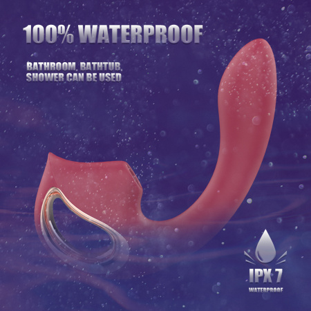 Selene S-Hande - гибкий двойной вибратор с вакуумной стимуляцией