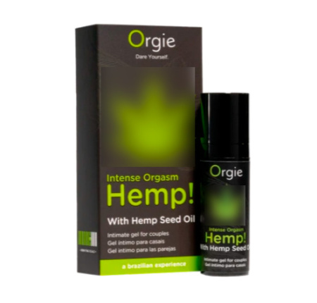 Усилитель оргазма ORGIE Hemp Intense Orgasm с эффектом вибрации, 15 мл