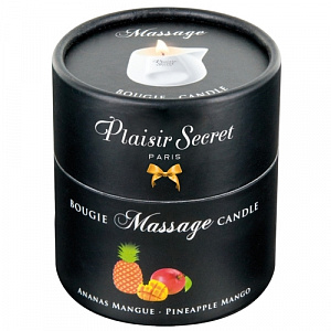 Массажная свеча (Манго и Ананас) MASSAGE CANDLE PINEAPPLE MANGO, 80 мл