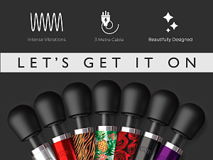 Doxy Die Cast Wand Massager - вибромассажер с алюминиевым корпусом Doxy Die Cast Wand Massager - вибромассажер с алюминиевым корпусом
