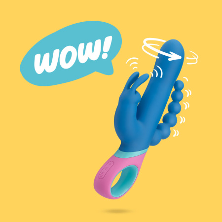 PMV20 Vice Double - тройной вибратор с вращающейся головкой