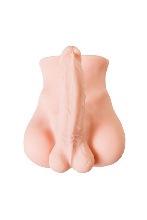 2 в 1: мастурбатор + фаллоимитатор Juicy Pussy Manuel