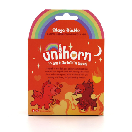Unihorn Blaze Diablo - вибратор с раздвоенным язычком