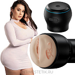 Набор Power Blow (интерактивная насадка) + мастурбатор KIIROO Feel - Romi Chase