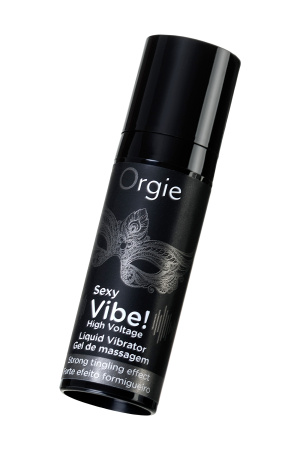 Жидкий вибратор ORGIE Sexy Vibe High Voltage с усиленным эффектом вибрации, 15 мл Жидкий вибратор ORGIE Sexy Vibe High Voltage с усиленным эффектом вибрации, 15 мл