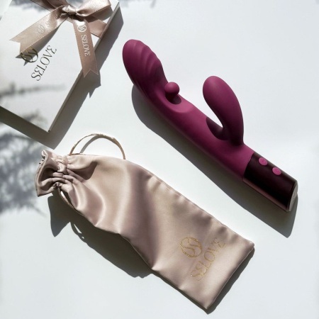 Selove Swrily - вибратор-кролик с поглаживанием точки G шариком